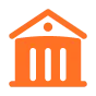 Government building icon