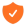 orange security positive check icon